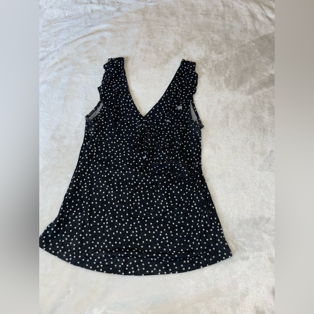 Maurice’s top with ruffle detail. Size medium
